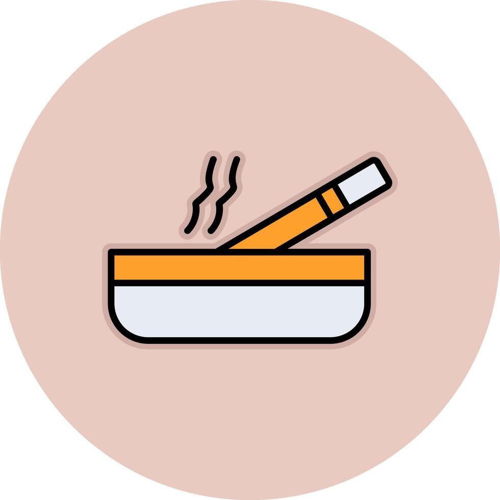 icono de vector de cigarrillos