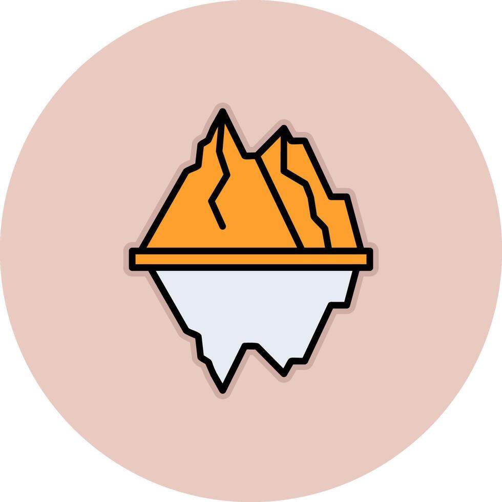 Iceberg Vector Icon