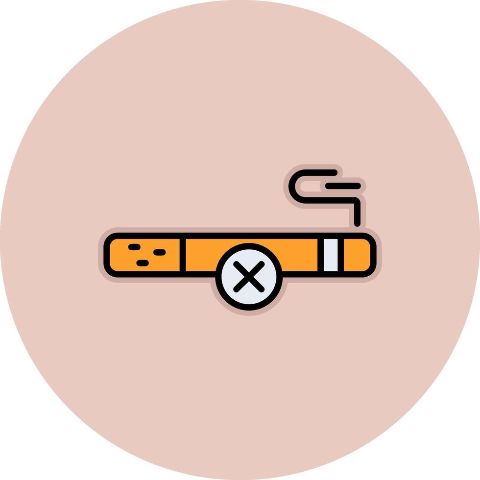 No Smoking Vector Icon