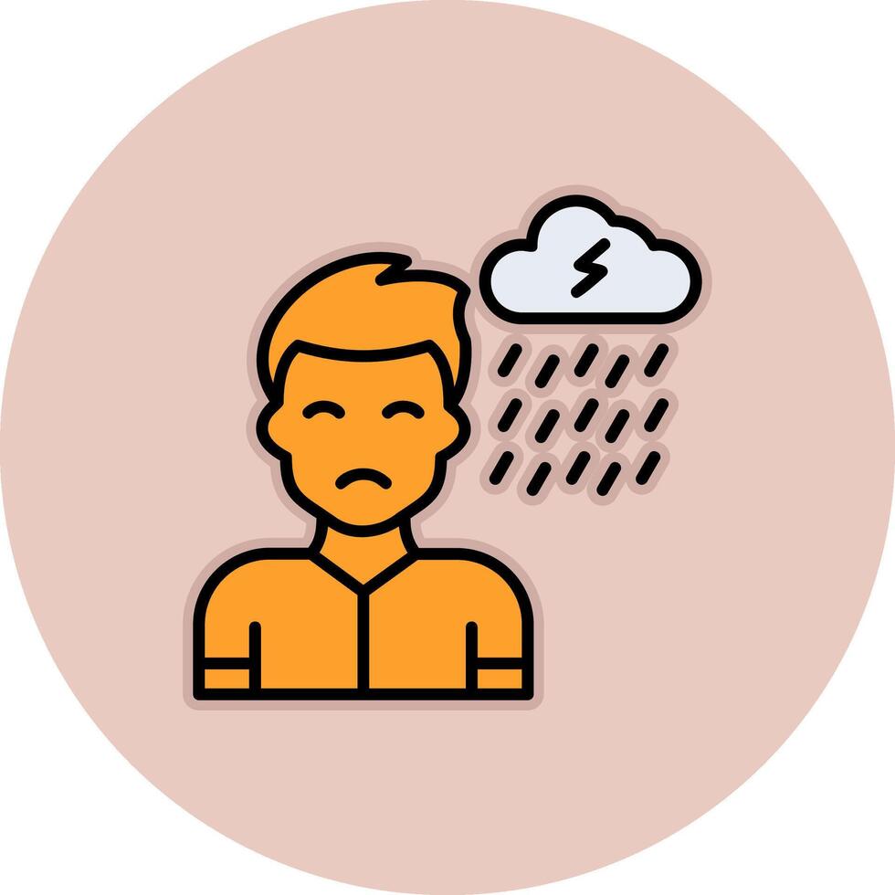 Depression Vector Icon