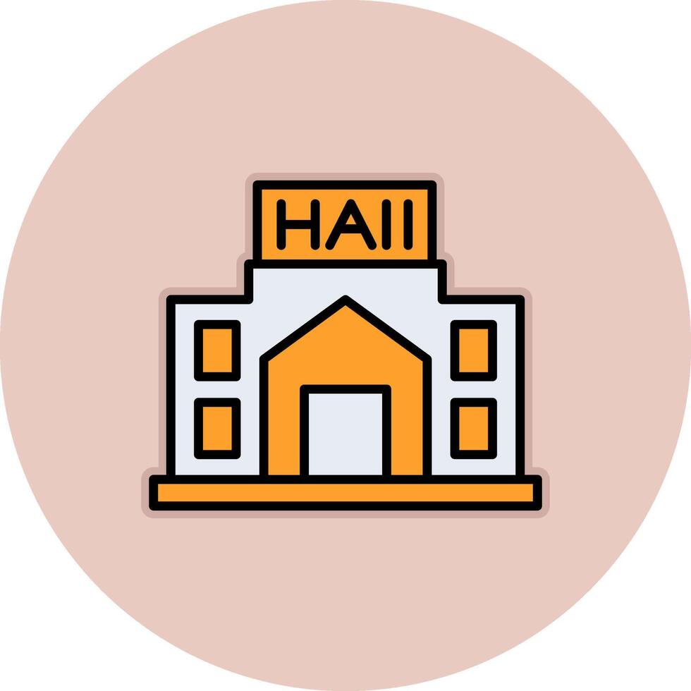 City Hall Vector Icon