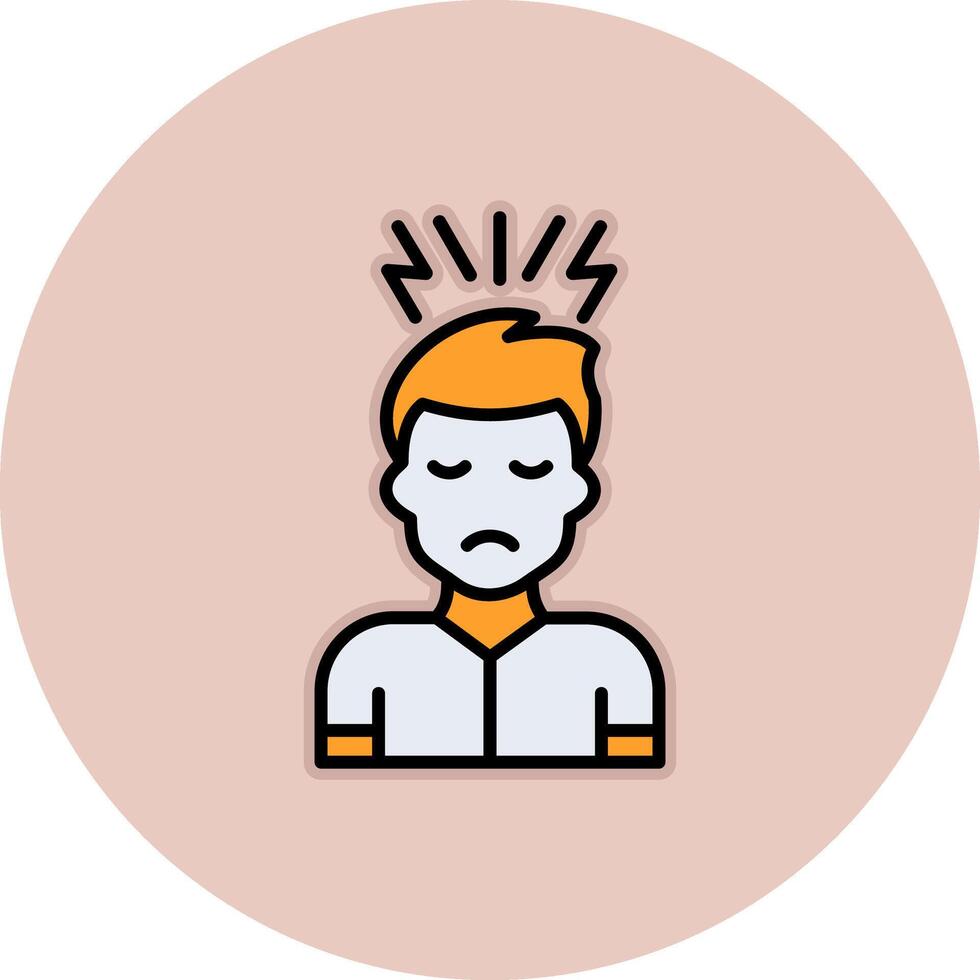 Stress Vector Icon