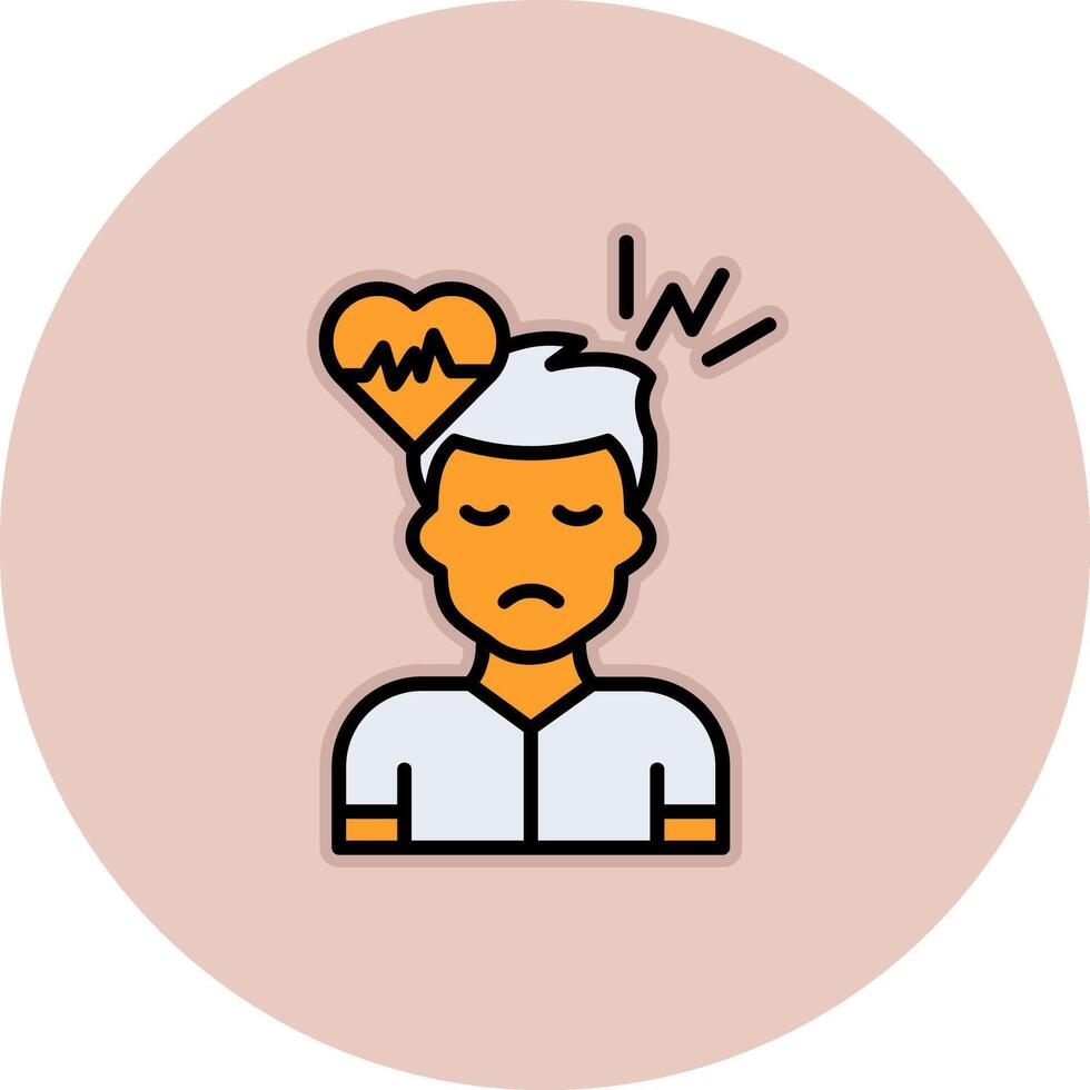 Tachycardia Vector Icon