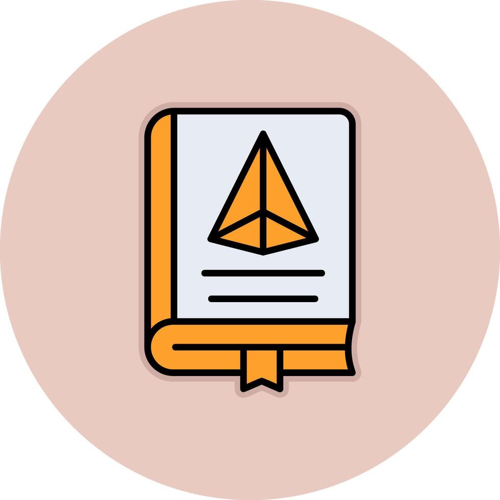 Trigonometry Book Vector Icon