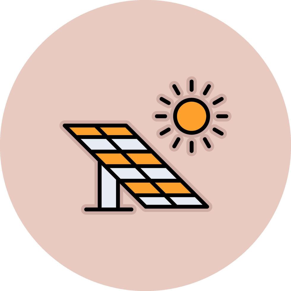 Solar Panel Vector Icon