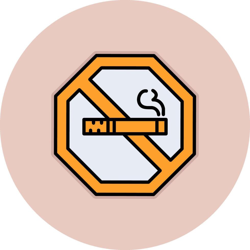 No Smoking Vector Icon