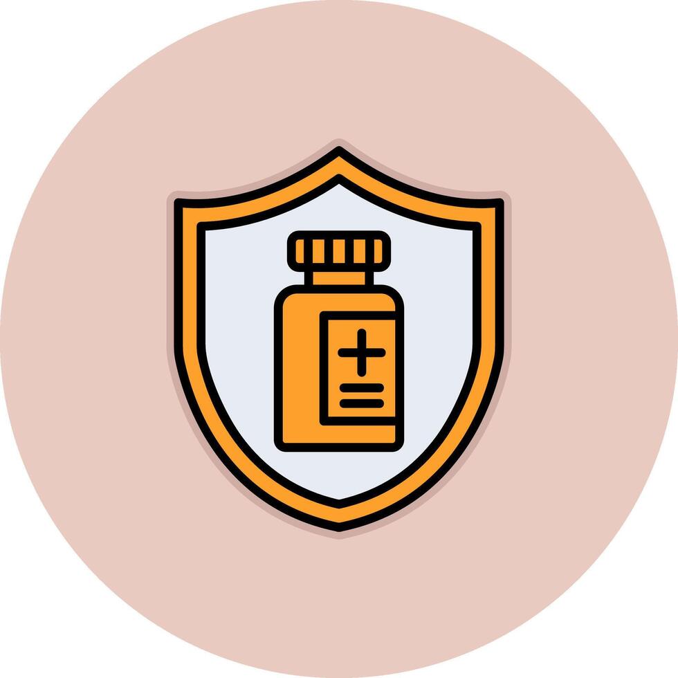 Vaccine Protection Vector Icon