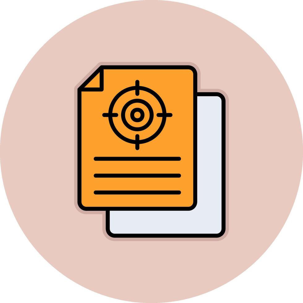 Objective Vector Icon