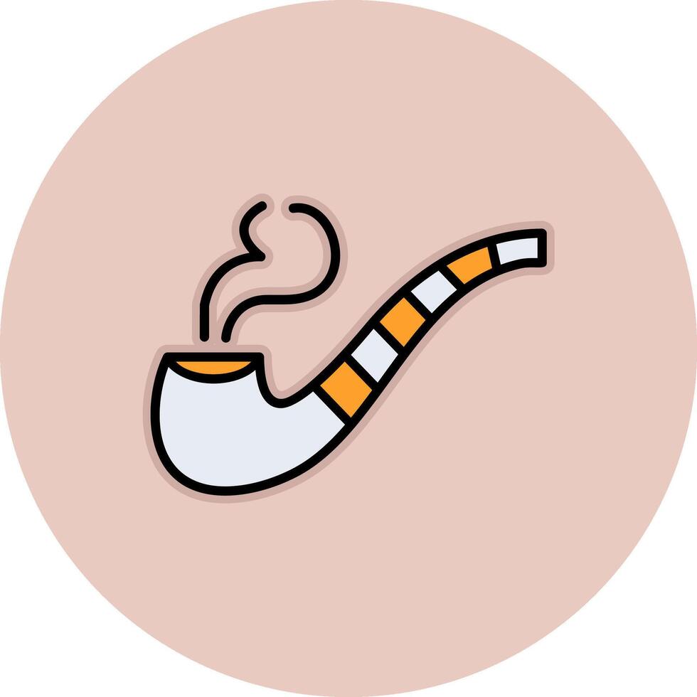 Smoking Pipe Vector Icon