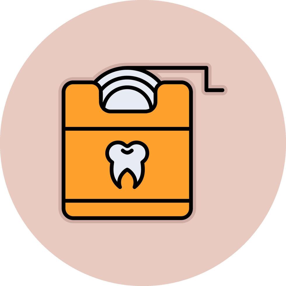 Dental Floss Vector Icon