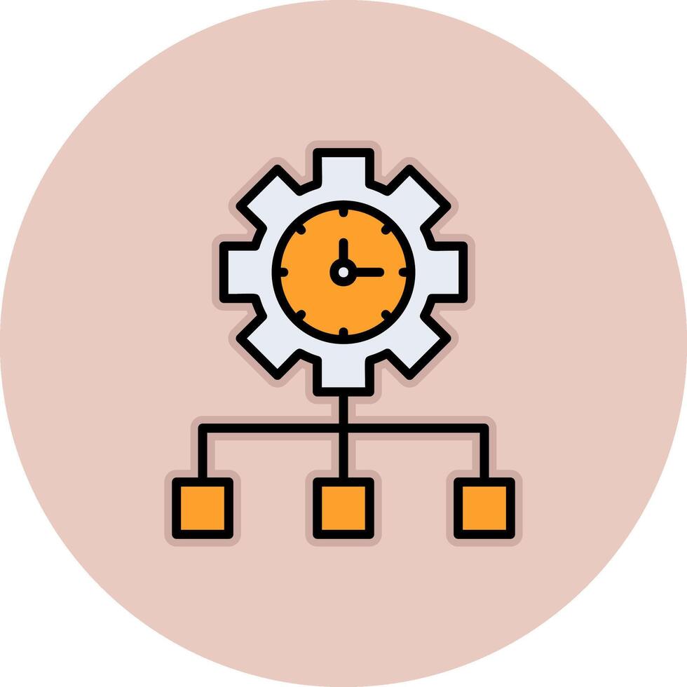 Time Management Vector Icon