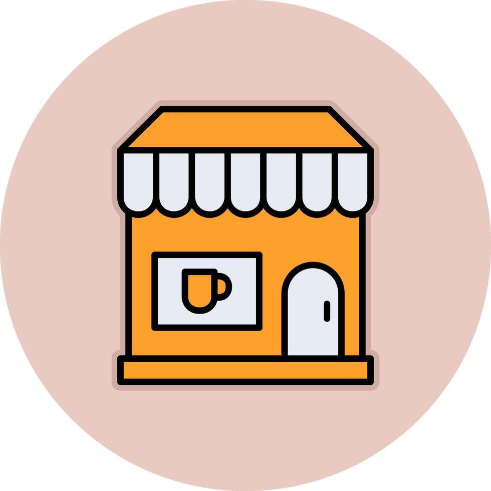 Coffee Shop Vector Icon