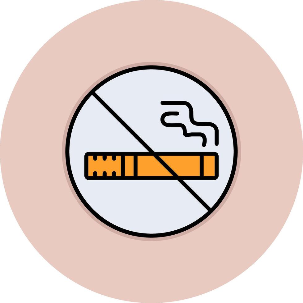 No Smoking Vector Icon