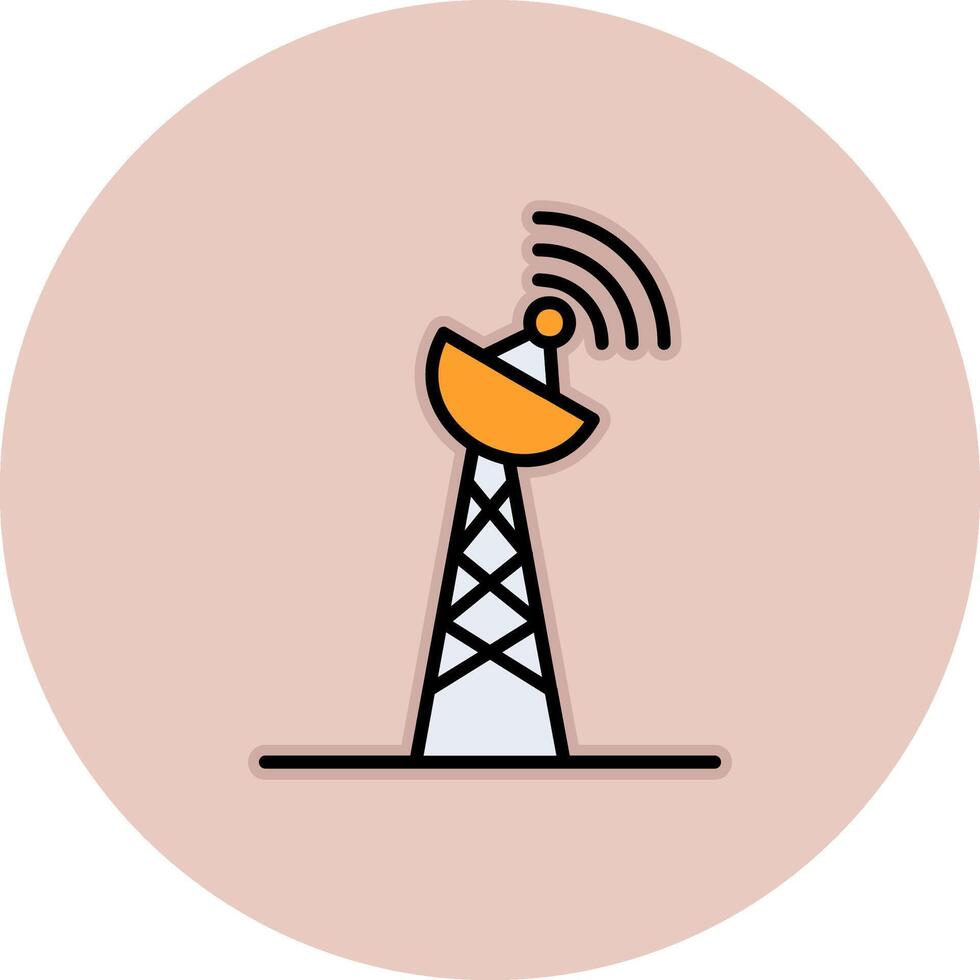 Signal Tower Vector Icon