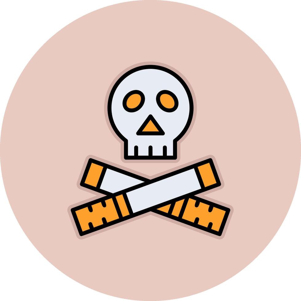 icono de vector de cigarrillos