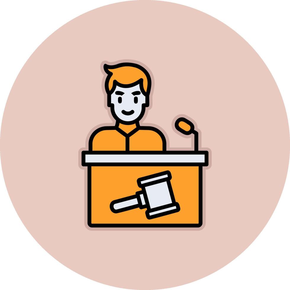 Auction Vector Icon
