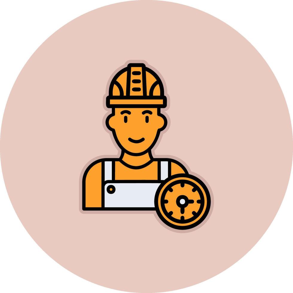 Work Time Vector Icon