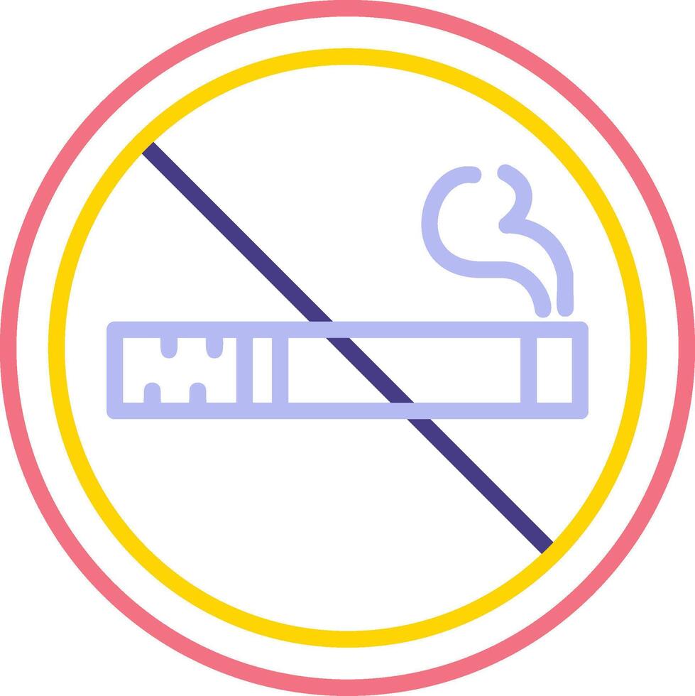 No Smoking Vector Icon