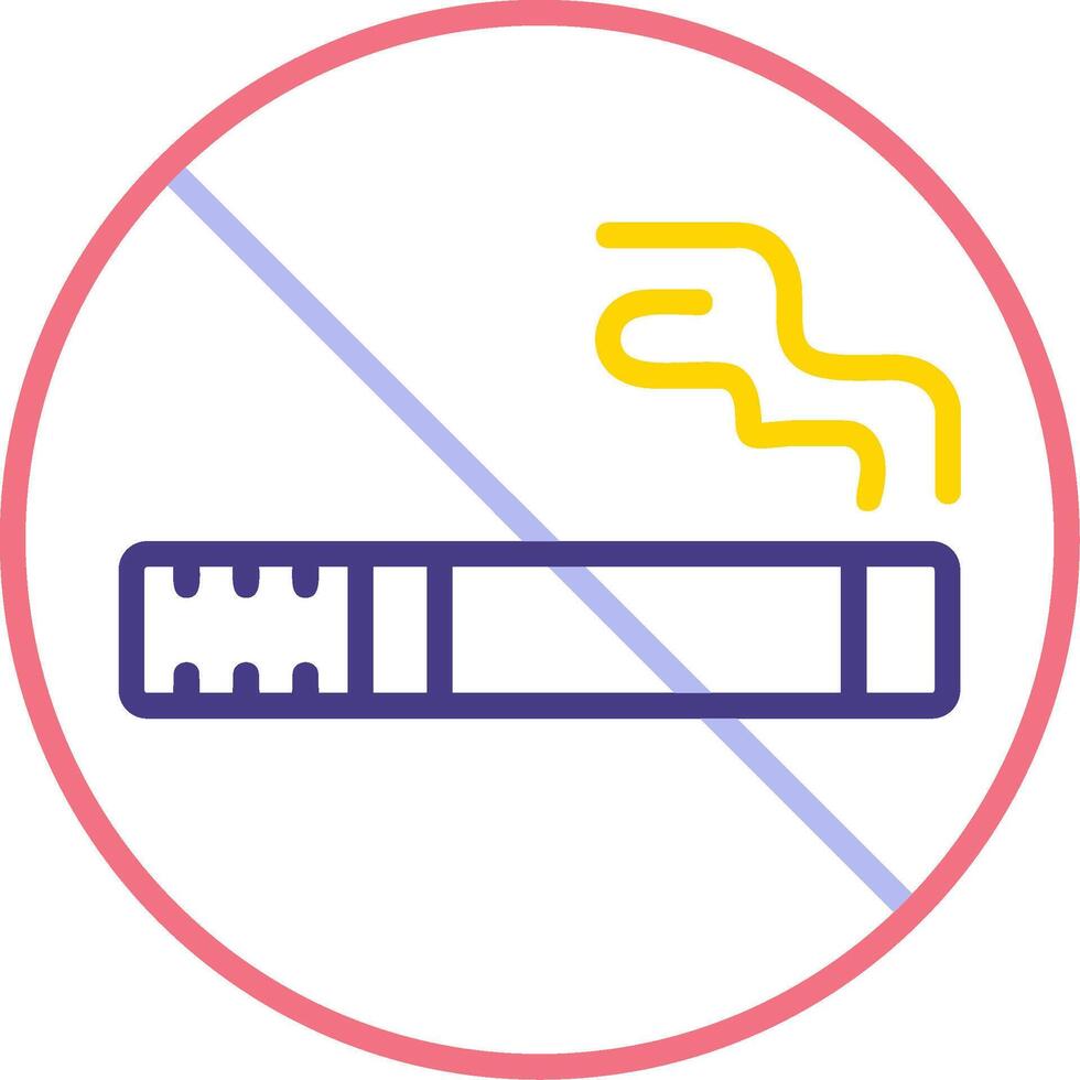 No Smoking Vector Icon