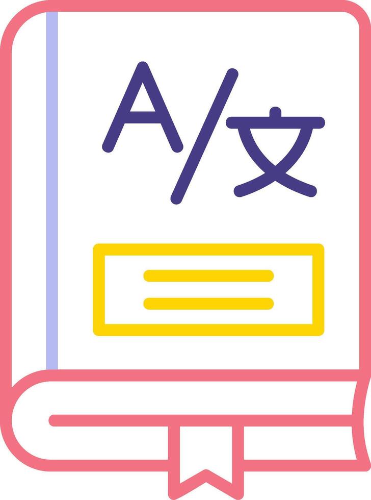 Dictionary Vector Icon