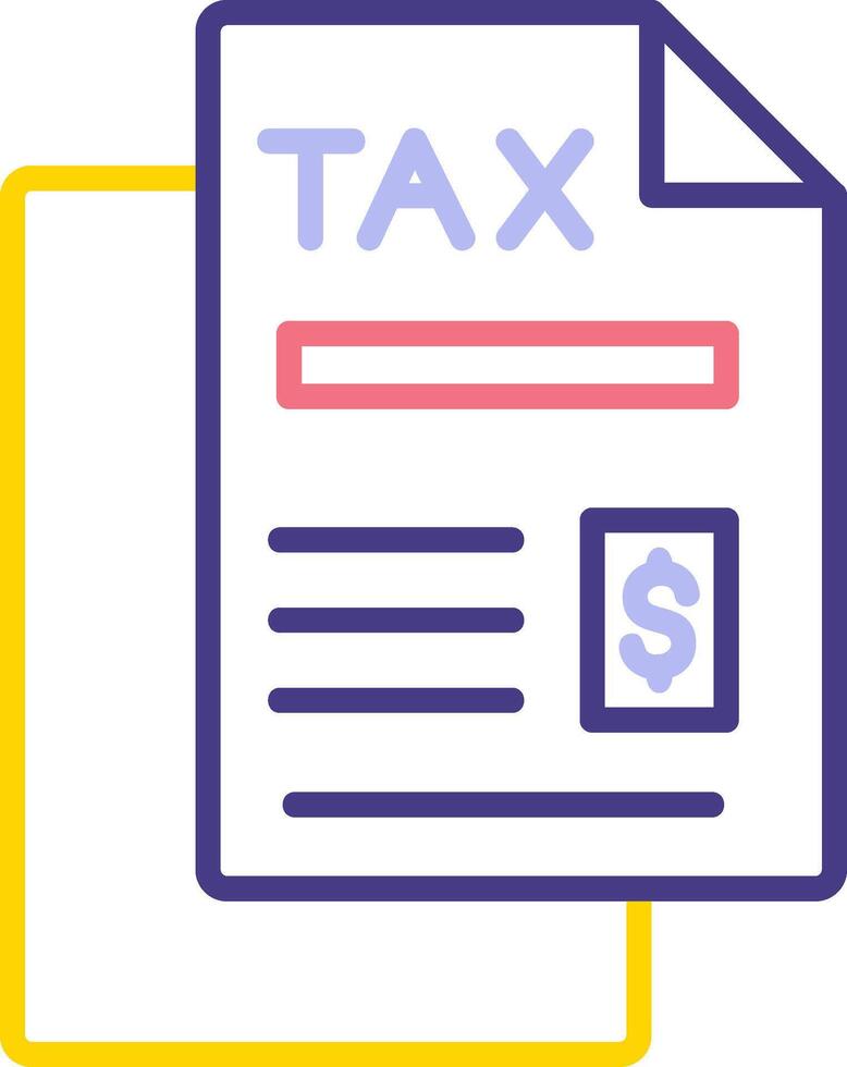 Tax Vector Icon