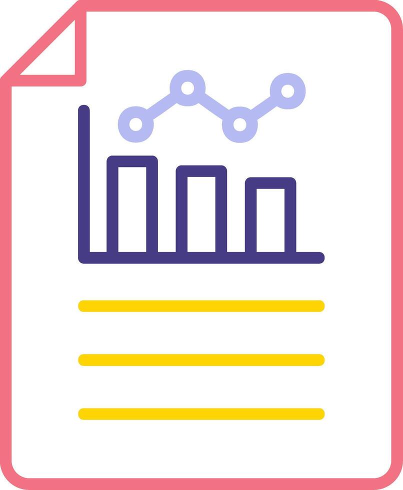 Bar Chart Vector Icon