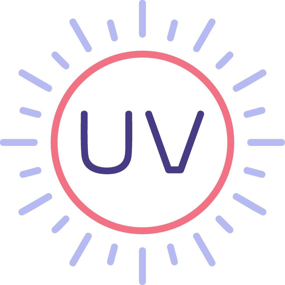 Ultravoilet Vector Icon