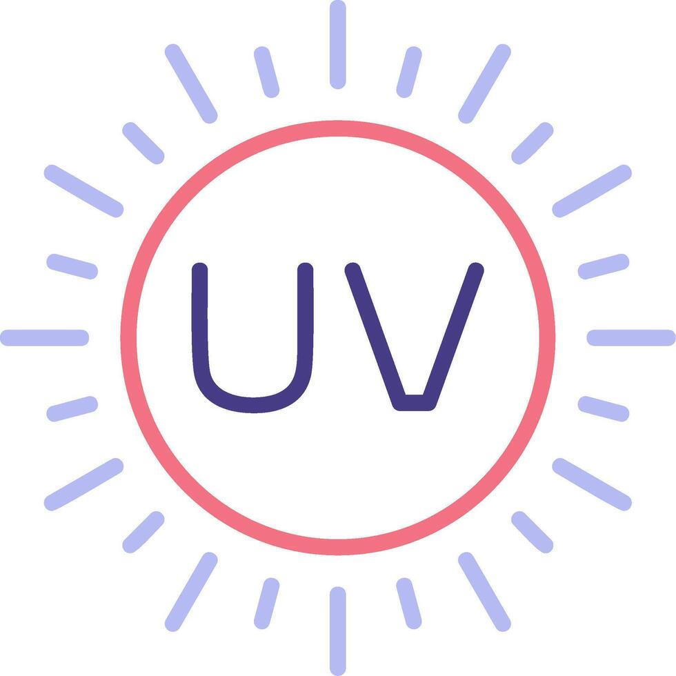 Ultravoilet Vector Icon