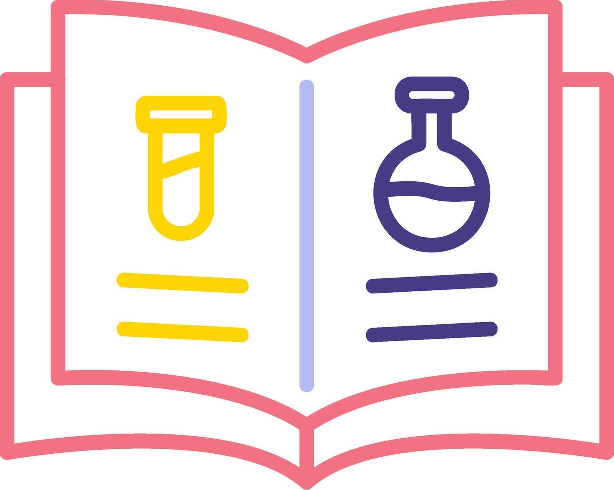 Science Book Vector Icon