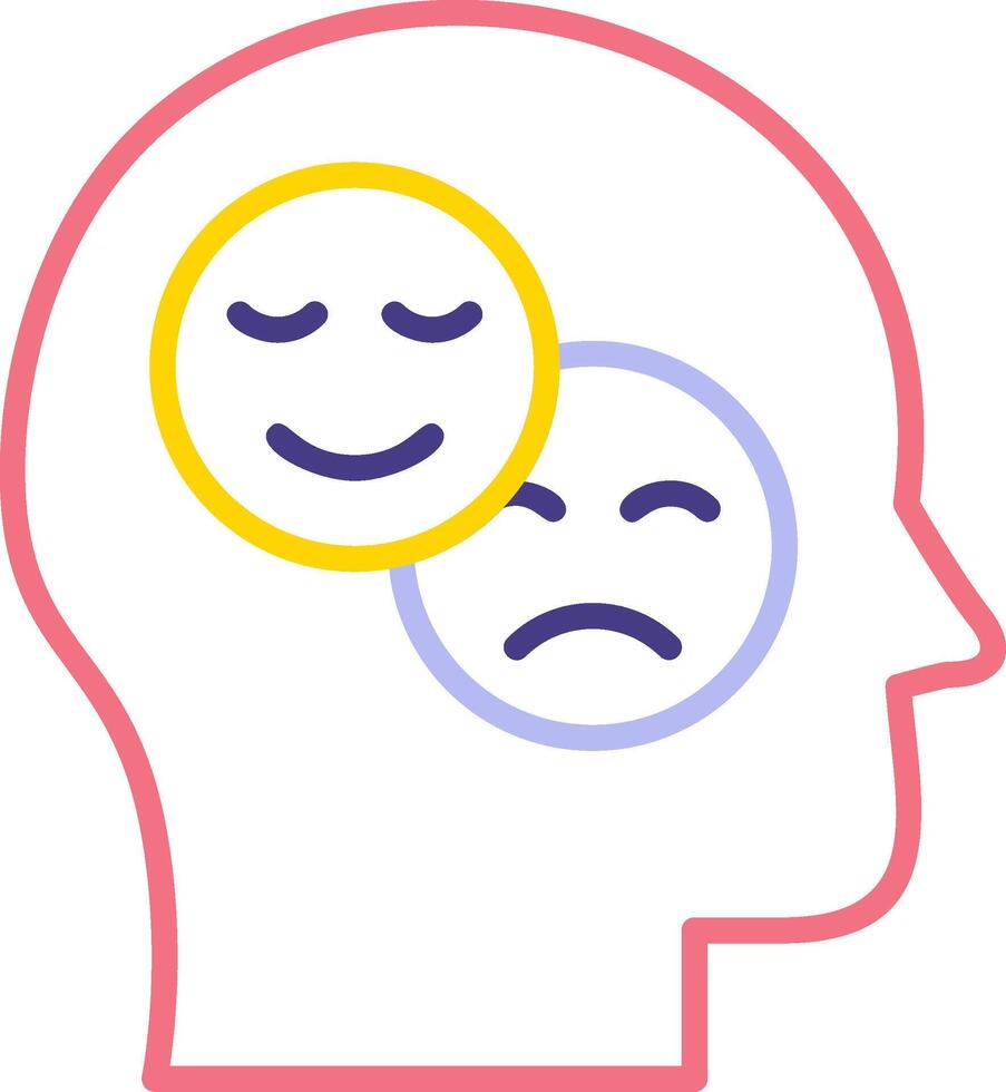 Bipolar Vector Icon