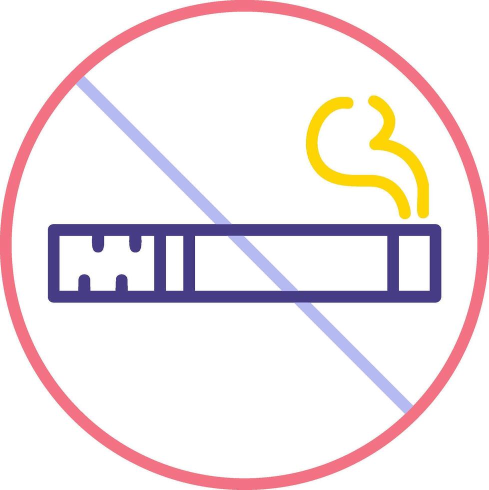 No Smoking Vector Icon