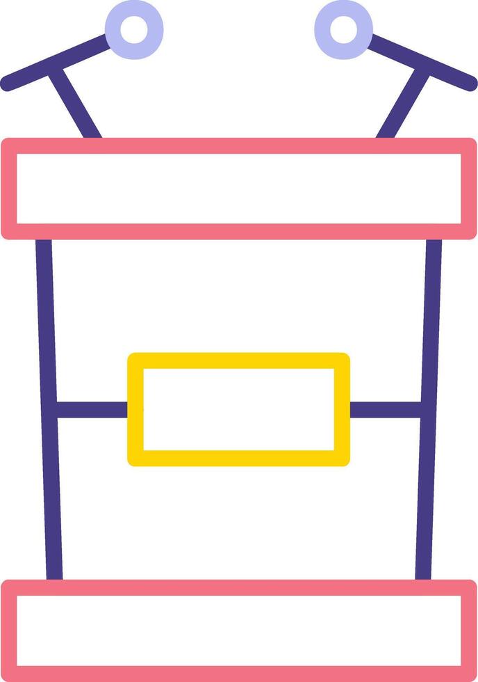 Tribune Vector Icon
