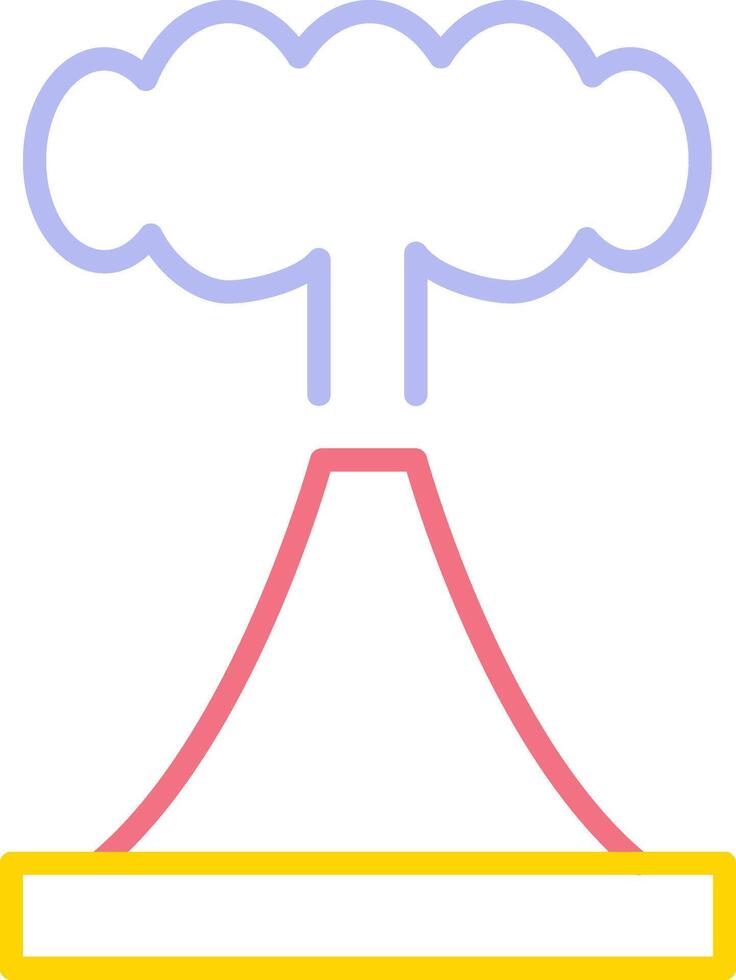 Volcano Vector Icon