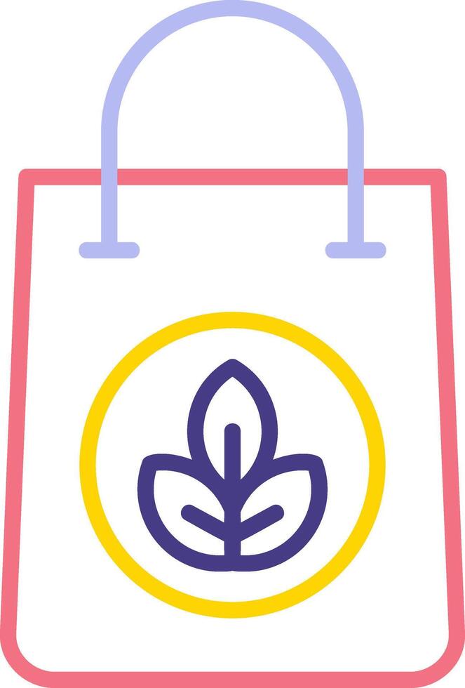 Eco Bag Vector Icon
