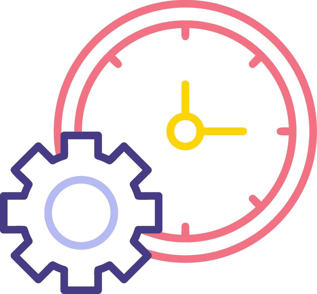 Time Manager Vector Icon