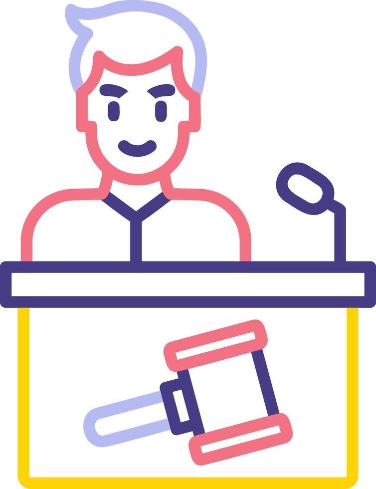 Auction Vector Icon