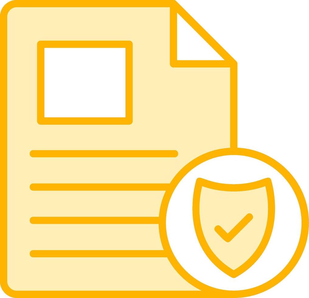 Approved Document Vector Icon