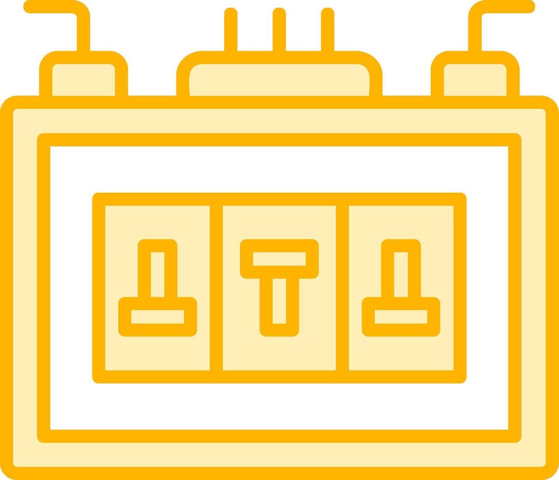 Fuse Box Vector Icon