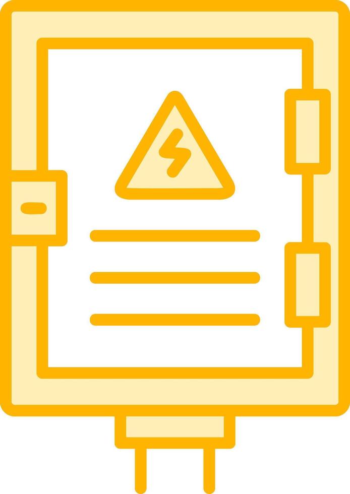 Electrical Panel Vector Icon