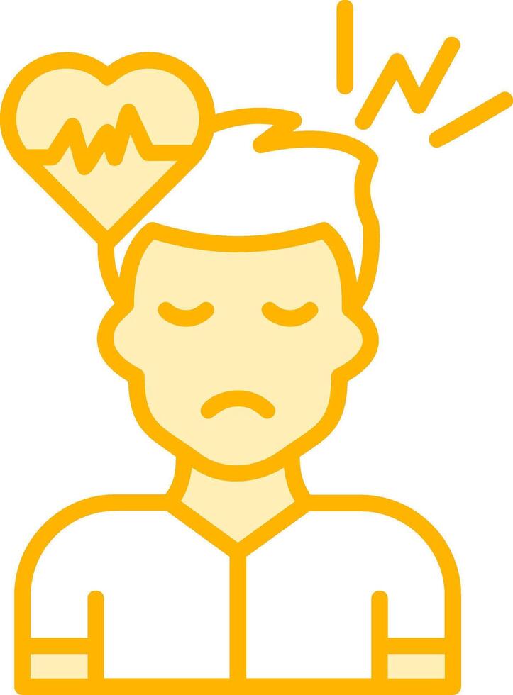 Tachycardia Vector Icon