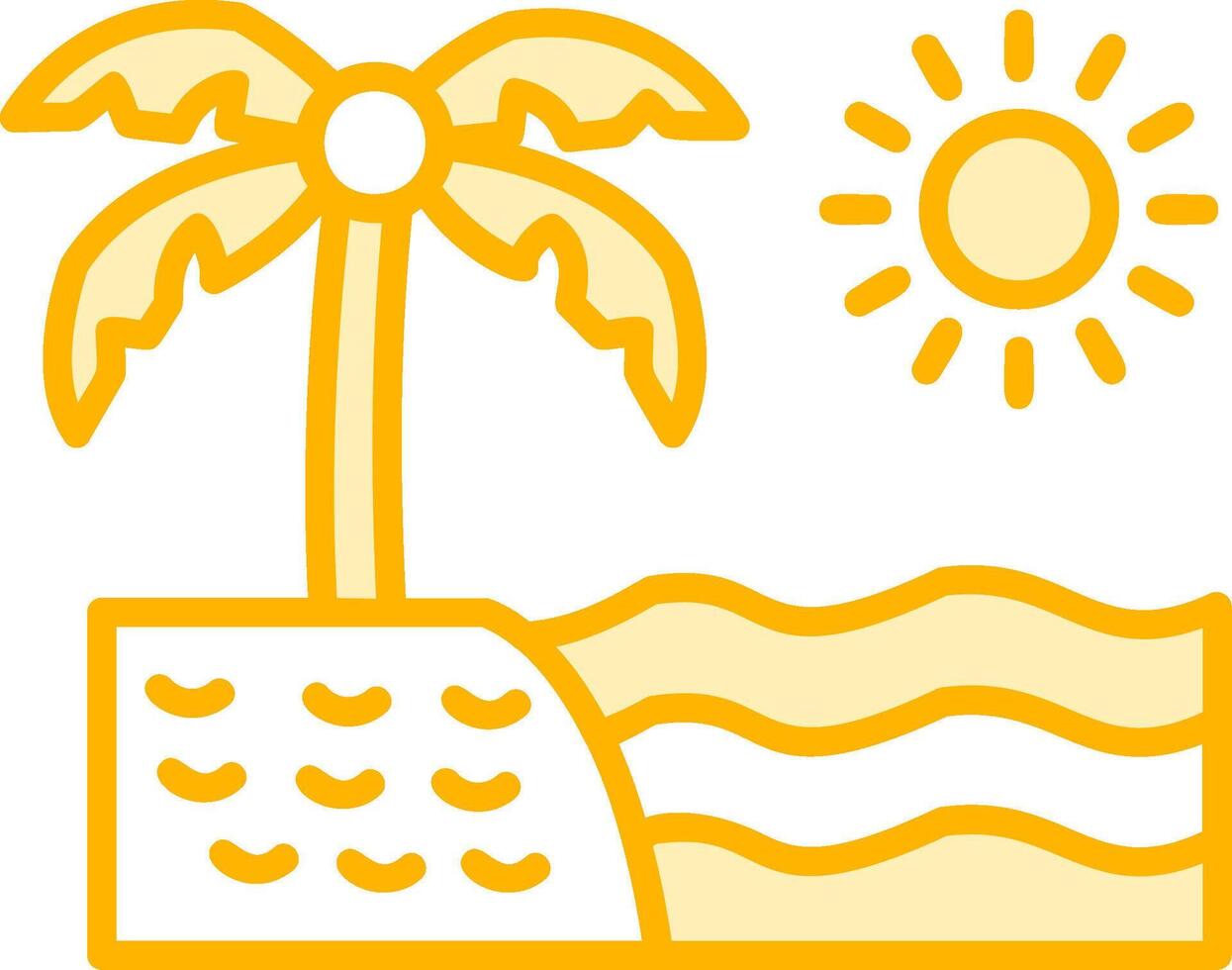 Beach Vector Icon