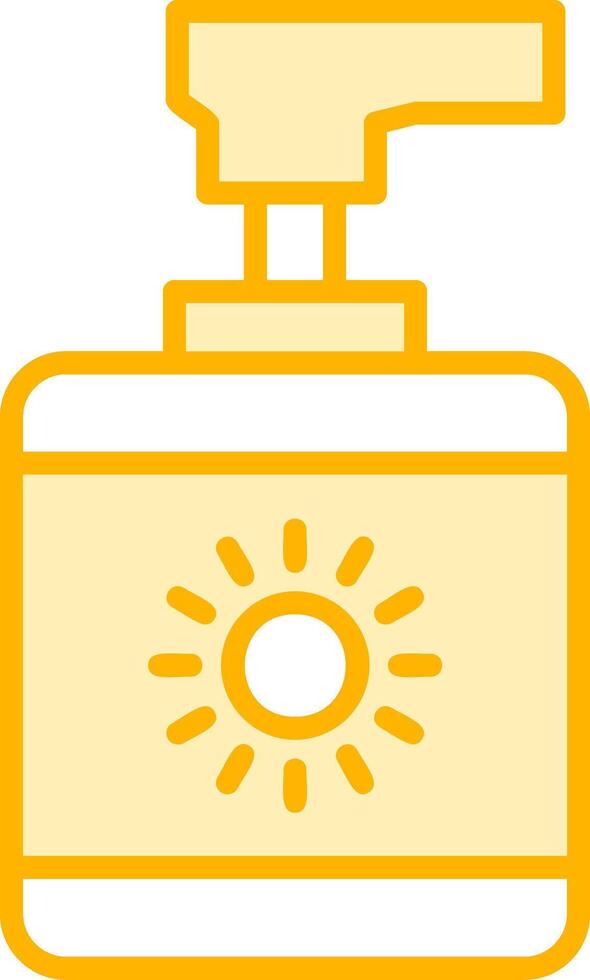 Sunblock Vector Icon