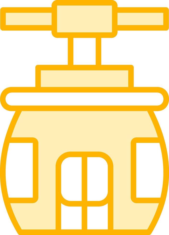 Cableway Vector Icon