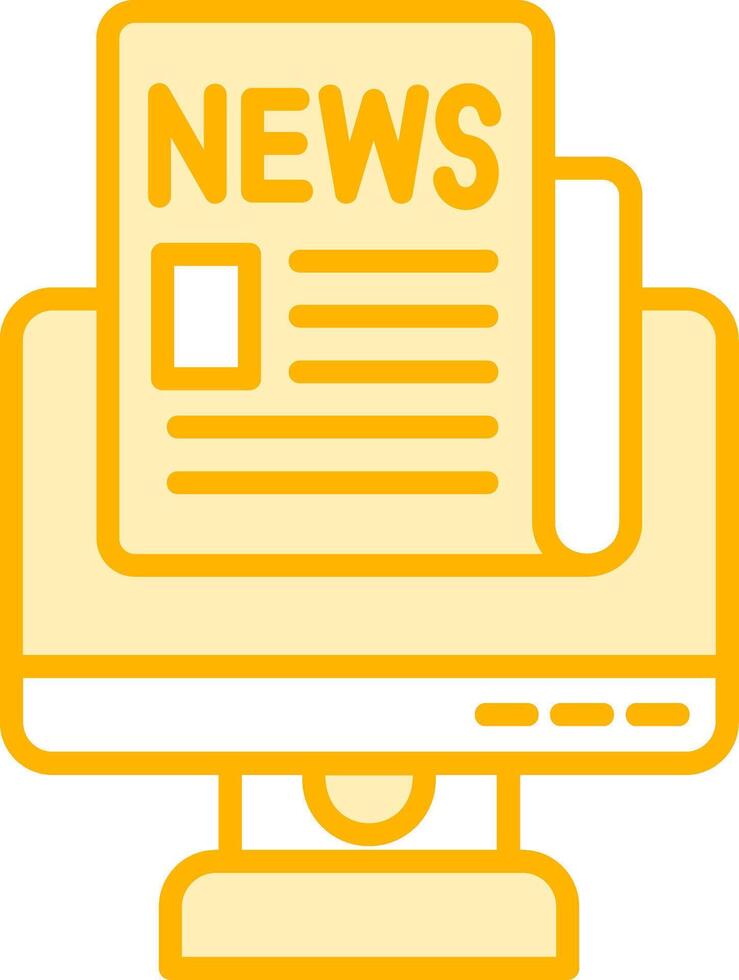 Live News Vector Icon
