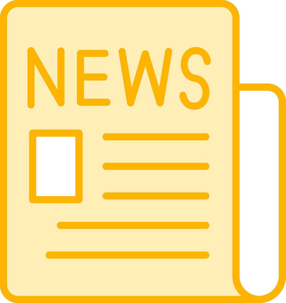 Newspaper Vector Icon