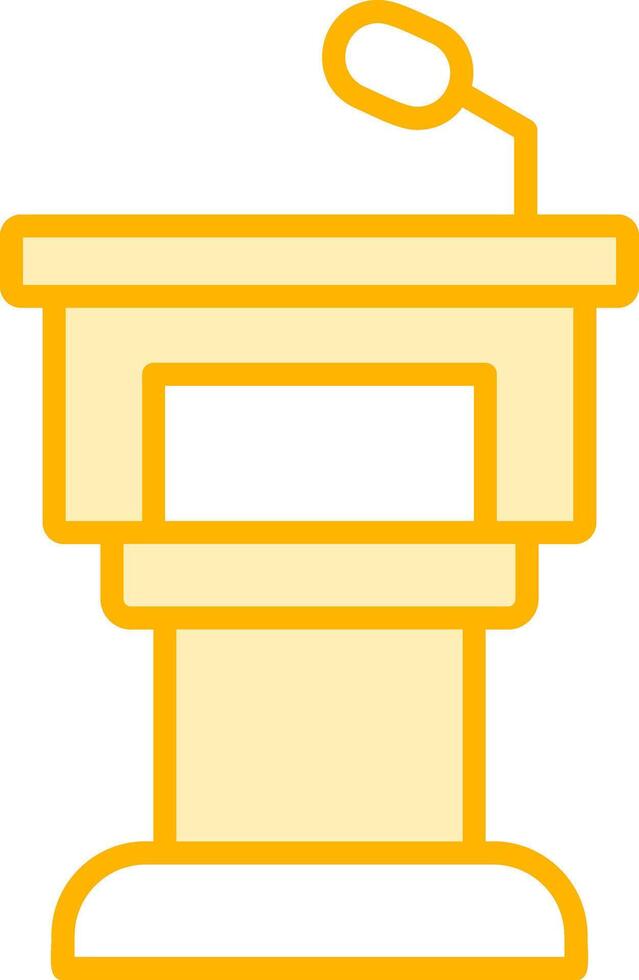 Podium Vector Icon