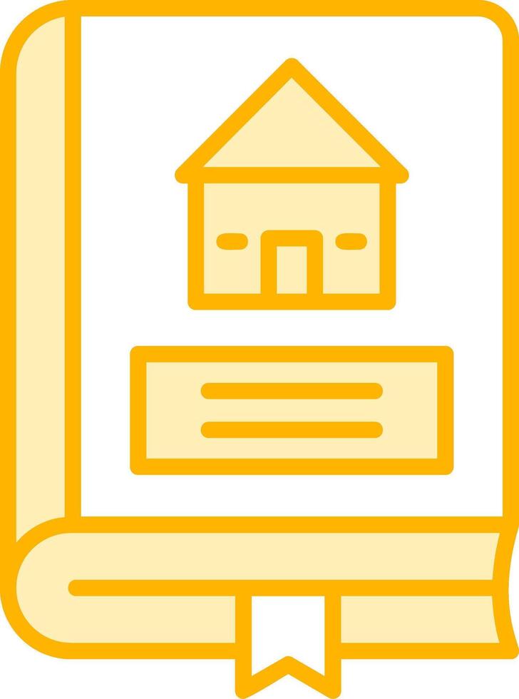 Architecture Book Vector Icon