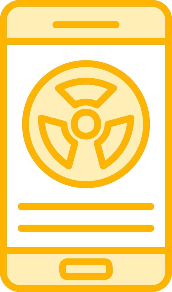 Rdiation Vector Icon