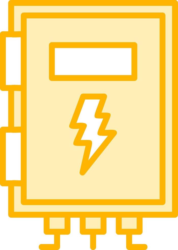 High Voltage Box Vector Icon
