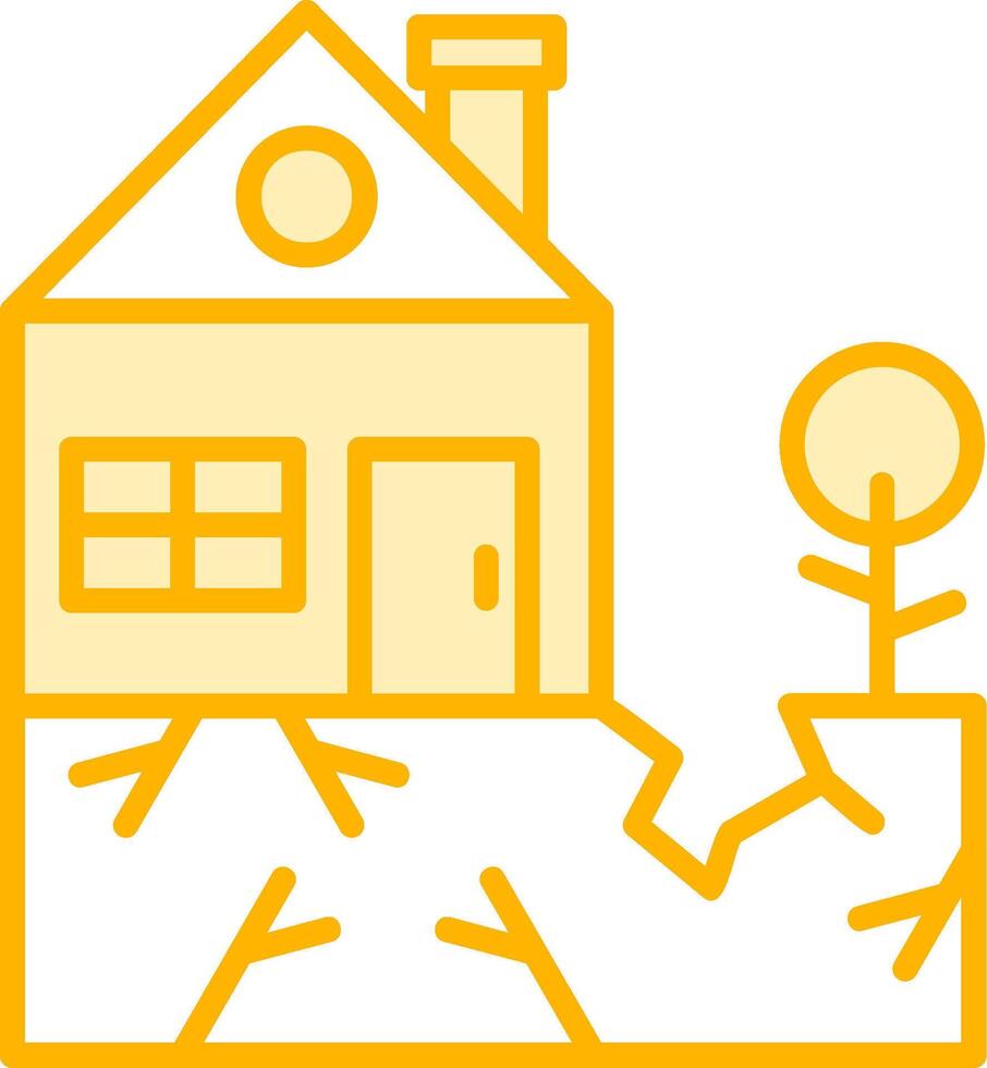 Earthquake Vector Icon
